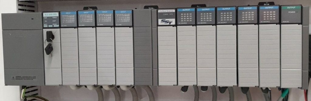 SLC 500 PLC used to upgrade to Allen Bradley Control Logix